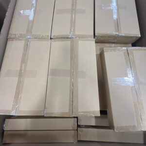 Large white name-brand wholesale table platters, perfect for bulk resale