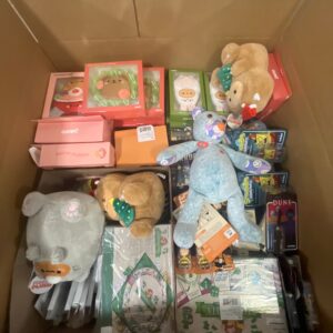 A diverse collection of new, name-brand items on a wholesale mixed pallets, ready for resale.