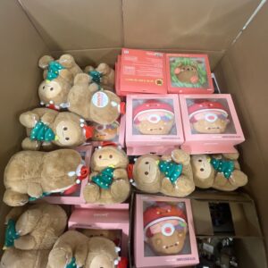 A diverse collection of new name-brand items on wholesale liquidation pallets, ready for resale.