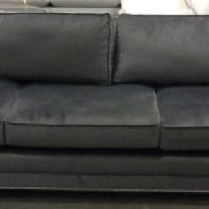 A luxurious Mitchell Gold + Bob Williams Keaton Sofa in performance velvet micro cord.