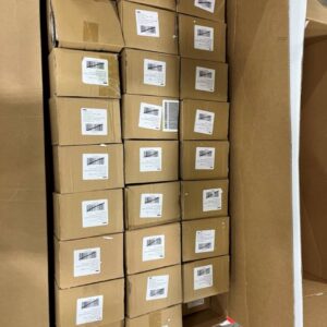A collection of new, name-brand peace sign mugs wholesale, ready for bulk purchase.