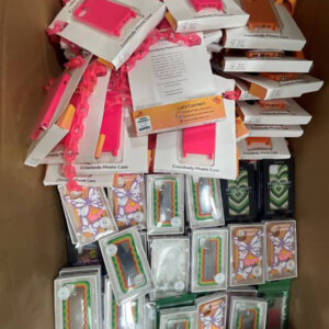 Assorted wholesale iPhone cases pallet, new name-brand, various colors and styles