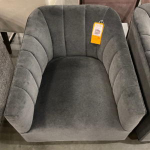 Elegant Mitchell Gold Bob Williams Cooper Studio Swivel Chair in a modern living space