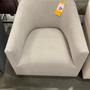 Luxurious Mitchell Gold Bob Williams swivel chair in Ford Camel fabric for premium interiors