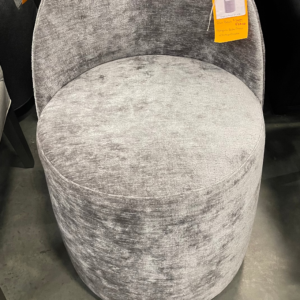 Luxurious Mitchell Gold Bob Williams side chair in vintage chenille fabric