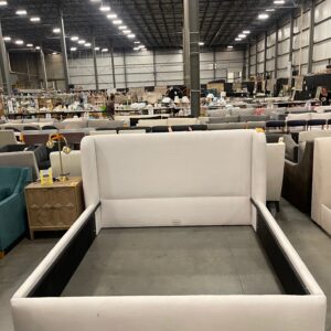 Luxurious Mitchell Gold Bob Williams King Bed with elegant design and 90-inch depth