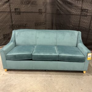 Luxurious Mitchell Gold Bob Williams queen sleeper sofa in a modern living room setting.