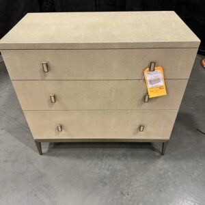 Elegant Mitchell Gold Bob Williams 3 drawer dresser in a luxurious setting, showcasing the quality craftsmanship.