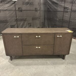 Elegant Mitchell Gold + Bob Williams Alba Media Console with drawers, offering luxury storage.