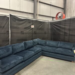 Elegant Mitchell Gold + Bob Williams Keaton Sofa in performance vintage velour, a luxury velvet sofa.