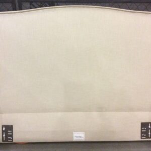 Luxurious Mitchell Gold + Bob Williams Celina Queen Headboard in performance linen.