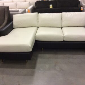 Luxurious Mitchell Gold Bob Williams chaise liquidation in performance vintage velvet, 2pc set.